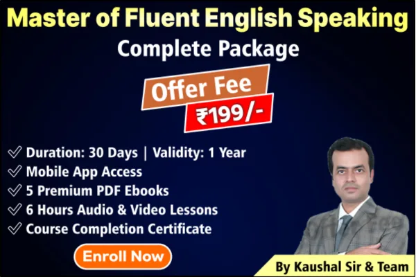 English speaking course
