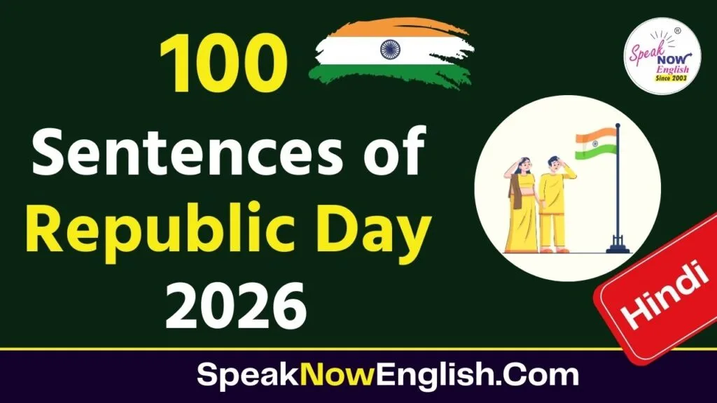 100 Sentences of Republic Day 2026